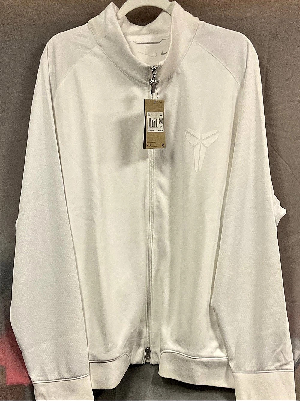 Nike Kobe Dri-FIT Basketball Jacket (Halo White) White XL